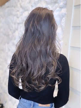 モアナ バイ ヘッドライト 沖縄東崎店(Moana by HEADLIGHT) ミルクティーグレージュ#デジタルパーマ#大人かわいい