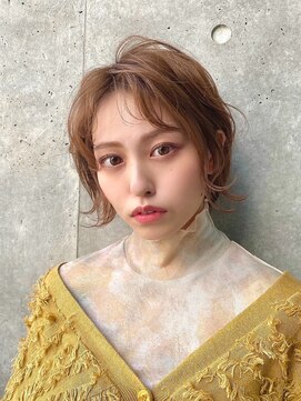 ユアーズヘア 新宿WEST(youres hair) 大人可愛い☆シースルー☆ナチュラル外はねボブ