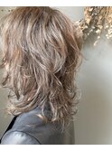 【ペネロープRYO 】マッシュウルフ　ウルフレイヤーパーマ