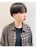 【早瀬忍 梅田中津】ぱっつんラインショート