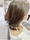 イメチェンカット!くびれミディ レイヤースタイル   NOB
