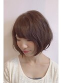 ふんわり優しい印象☆ショートボブ