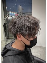 ガレリアエレガンテ 西尾店(GALLARIAElegante) メンズ"ツイストスパイラルパーマ"