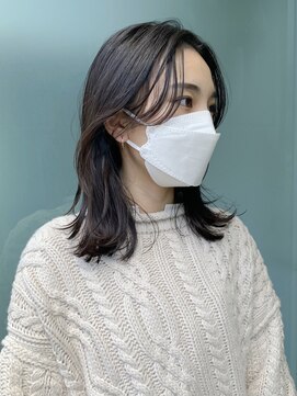 シーズ 栄(sea's) フェイスレイヤー×ミディアムボブ