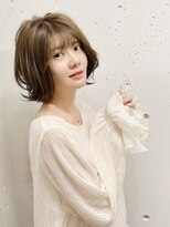 オアシス(oasis)&nbsp;#外ハネミックスボブ大人可愛くふんわりボブ