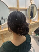 スクリバイタヒエ(SUKURI by tahie)&nbsp;#おだんごアレンジ＃ヘアセット