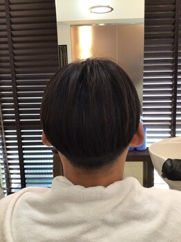ソナー サイドビー コバヤシ(SONAR sideB COBAYASHI)の写真/髪に負担の少ない酸性ストレートパーマで地毛のような自然なスタイルに◇
