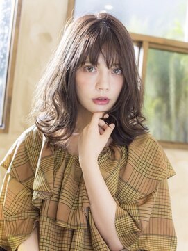 アビント バイ レシッド 武蔵小杉(abinto by rcid) ヘルシーレイヤーアンニュイカールのミディスタイル