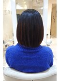学校一のさらさらヘアに！縮毛矯正