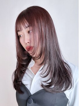 アイティーバイアルバム 北千住店(IT by ALBUM) ハイレイヤード_大人ガーリーチョコレートプリカール_ba444371