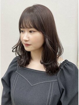 ルーナ(Luna) レイヤーセミディ ラベンダーブラウン