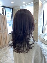 シャンティ 平岸店(Shanti)&nbsp;○ブリーチ無し/ダークブラウン/ピンクブラウン○ 菅野裕太