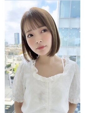 レミエ ダイカンヤマ(lemiie) ヘルシースタイル☆サラッとしたボブ