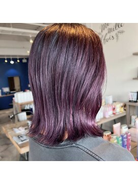 ミル 今治(1003 mille IMABALI) パープルカラー/バイオレッドカラー/オーキッド/ミディアムヘア