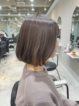 サンクチュアリー ウィズ コネクト(Sanctuary with connect) 内巻き大人ボブ×30代40代