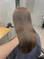 トゥイン 八王子(TWIN)&nbsp;ミルクティーベージュ/シアーカラー/美髪/髪質改善/イメチェン