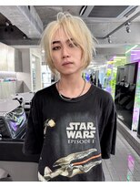 レコ 渋谷(LECO)&nbsp;メンズシャギーレイヤーハイトーンショート