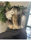 【前田】ボブヘアアレンジ