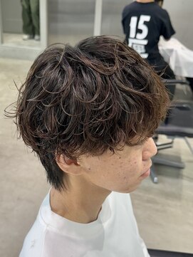 レタッチ バイ フィフス 天神大名(RETOUCH by fifth) シャドウパーマスパイラルパーマメンズカットニュアンスパーマ