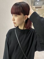 ジーナ 渋谷神南(Zina)&nbsp;根本残しのレッドカラー