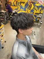 カーニー 上野(kearny) ツイストスパイラルパーマ/マッシュ/縦落ちパーマ