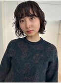 薬院【honen】ショートボブウルフレイヤーイルミナ髪質改善