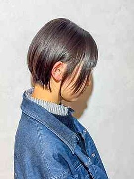 アッシュ 浜田山店(Ash) サイドバングショートボブ