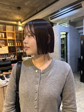 ヒカリス 中崎店(HIKARIS) 切りっぱなしボブ
