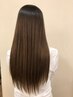 髪潤う縮毛矯正＋リタッチカラー＋似合わせカット　22000円→19800円