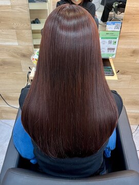 アグ ヘアー ミロ 本厚木店(Agu hair milo) レッドブラウンカラー×TOKIOトリートメント＊