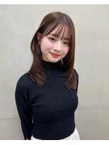 ガーデン 渋谷(GARDEN)&nbsp;美髪イメチェンくびレイヤーミディアムワイドバングヘア