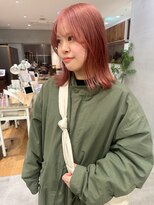 ラブハーツアンドビー 梅田EST(luve heart's And Be) ハイトーンピンクベージュ