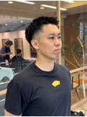 メンズ×刈り上げショート