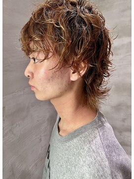 カーサ キッチン(KITCHEN) 無造作スパイラルパーマ