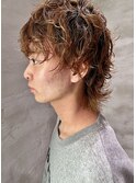無造作スパイラルパーマ
