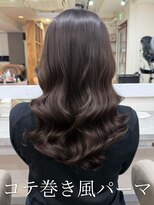 アミー 銀座(Ammy)&nbsp;韓国風パーマ/コテ巻き風パーマ/レイヤーカット/パーマ