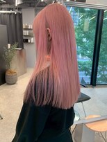 ペレ アネックス 大阪梅田茶屋町店(PELE ANNEX)&nbsp;くびれヘア/アプリコットオレンジ/夏のヘアアレンジ/梅田