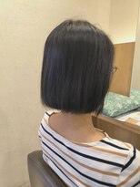 ウイバイファースト(u'i by first) 黒髪ボブスタイル