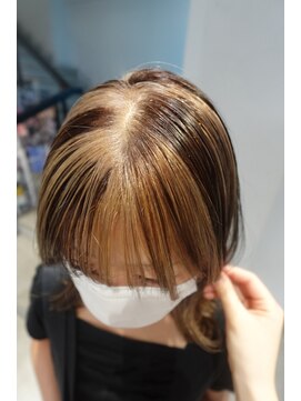 ゼスト パーク(ZEST PARK) ローライトデザインカラー/ミルクティーブラウン