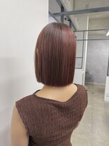 シエルリンクス(Ciel links)&nbsp;切りっぱなし＋ブリーチなしピンクベージュ