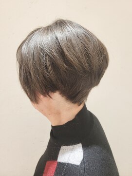 松本平太郎美容室 国立店 50代60代70代×グラデーションボブ。イノアカラー×ハイライト