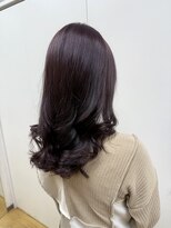 アクイール(ACCUEILLIR) レッドブラウン×レイヤーカット