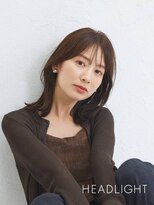 リュール バイ ヘッドライト 北千住店(lueur by HEADLIGHT)&nbsp;透明感ブラウン×ミディアムレイヤー