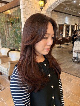 レイヤーカット/似合わせカット/秋冬カラー