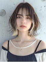 マックスビューティーギンザ(MAXBEAUTY GINZA) 毛先カラーくびれロブ☆銀座/東京駅