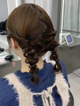 ザザ ZA/ZA 茗荷谷 茗荷谷/ヘアセット/ヘアアレンジ/似合わせ