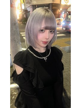 エゴル ナゴヤサカエ(ENGOL NAGOYA SAKAE) オンカラーのみで作るシルバーカラー