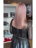 【透け感ダブルカラー】ダメージレスで叶う上品ハイトーン＋髪質改善ケア