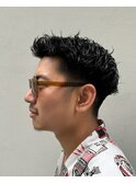 フェードピンパーマ