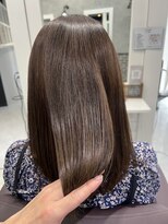 アウラ 近鉄八尾駅前店(Aura) アッシュカラーx髪質改善トリートメント